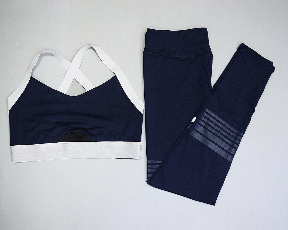 Women's Seamless Yoga / Gym 2-Piece Active Wear Set
