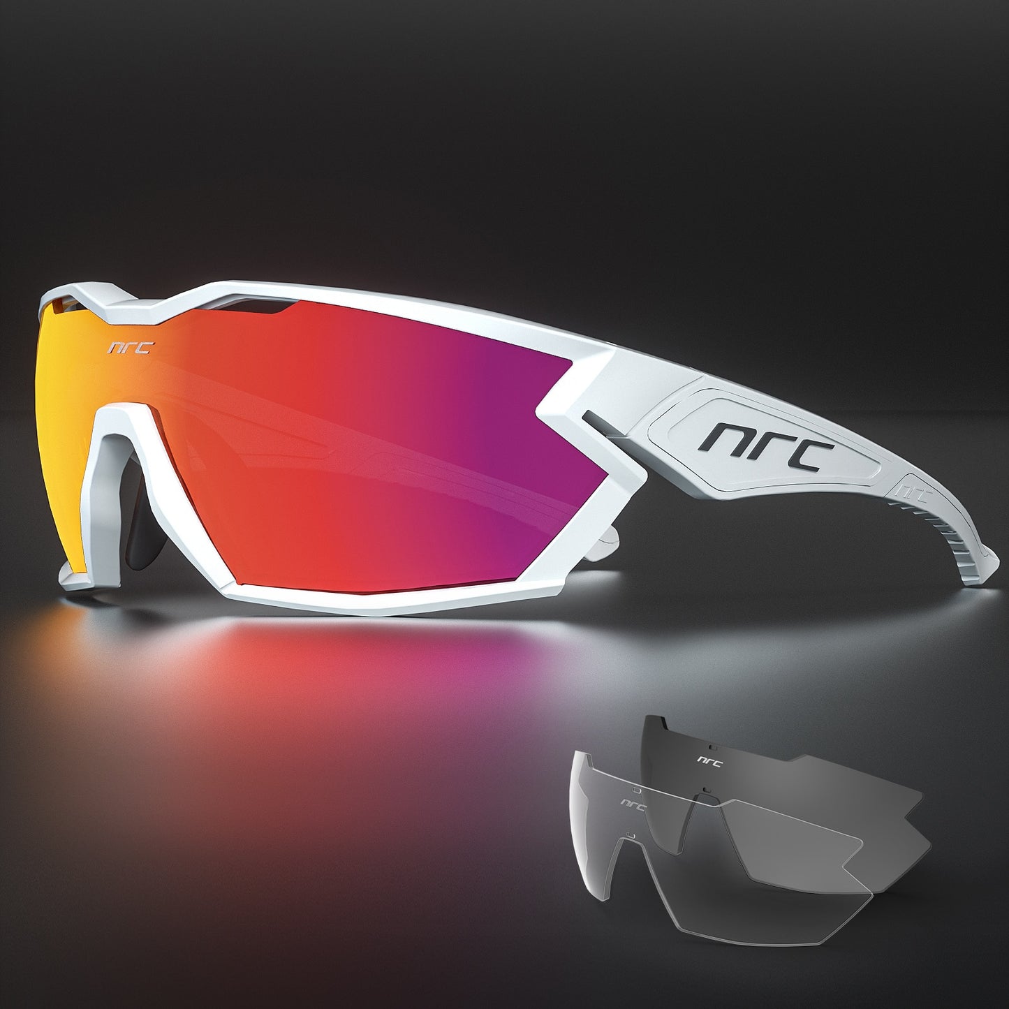 Trendy, NRC P-Ride Photochromic Cycling Sunglasses for Men & Women (Unisex)
