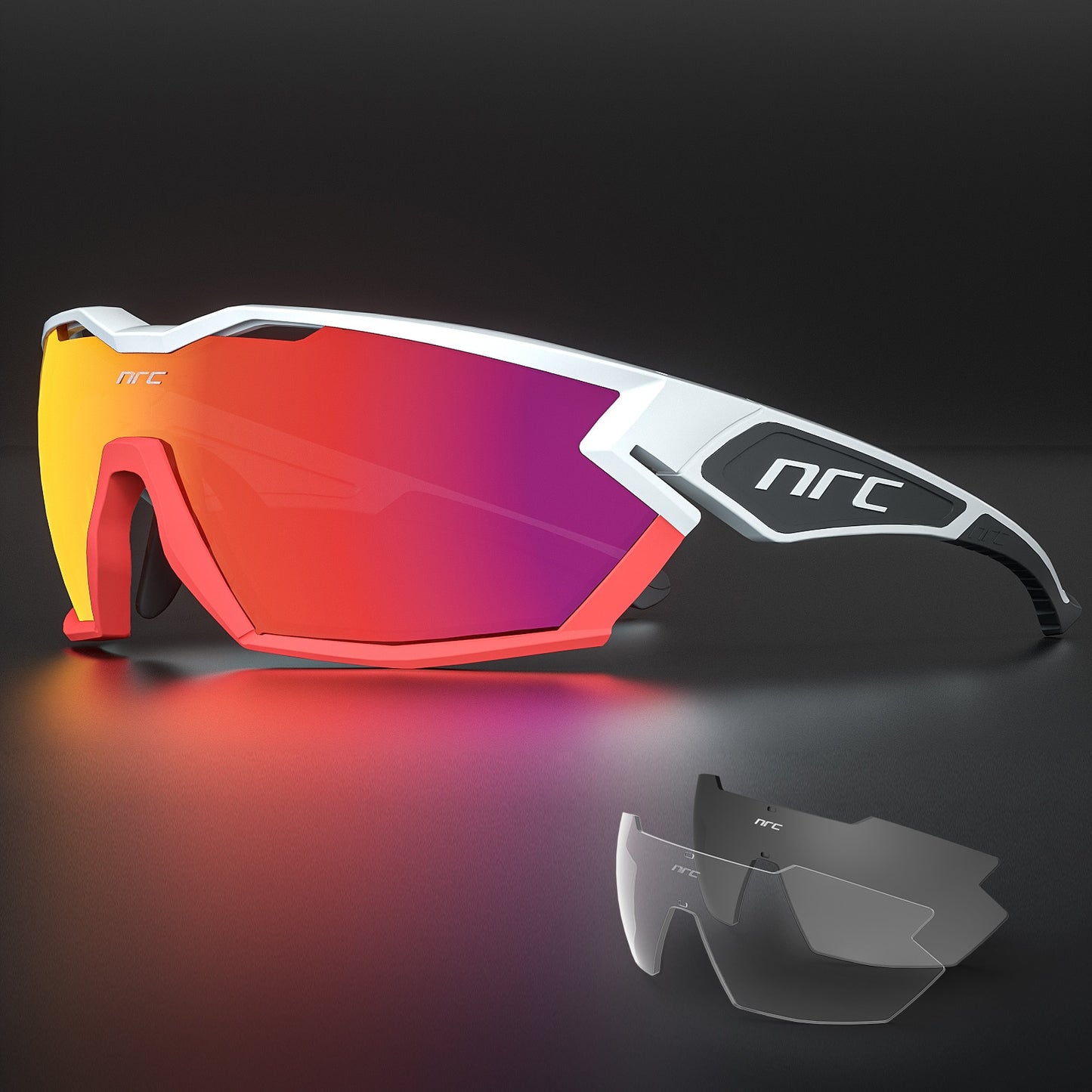 Trendy, NRC P-Ride Photochromic Cycling Sunglasses for Men & Women (Unisex)
