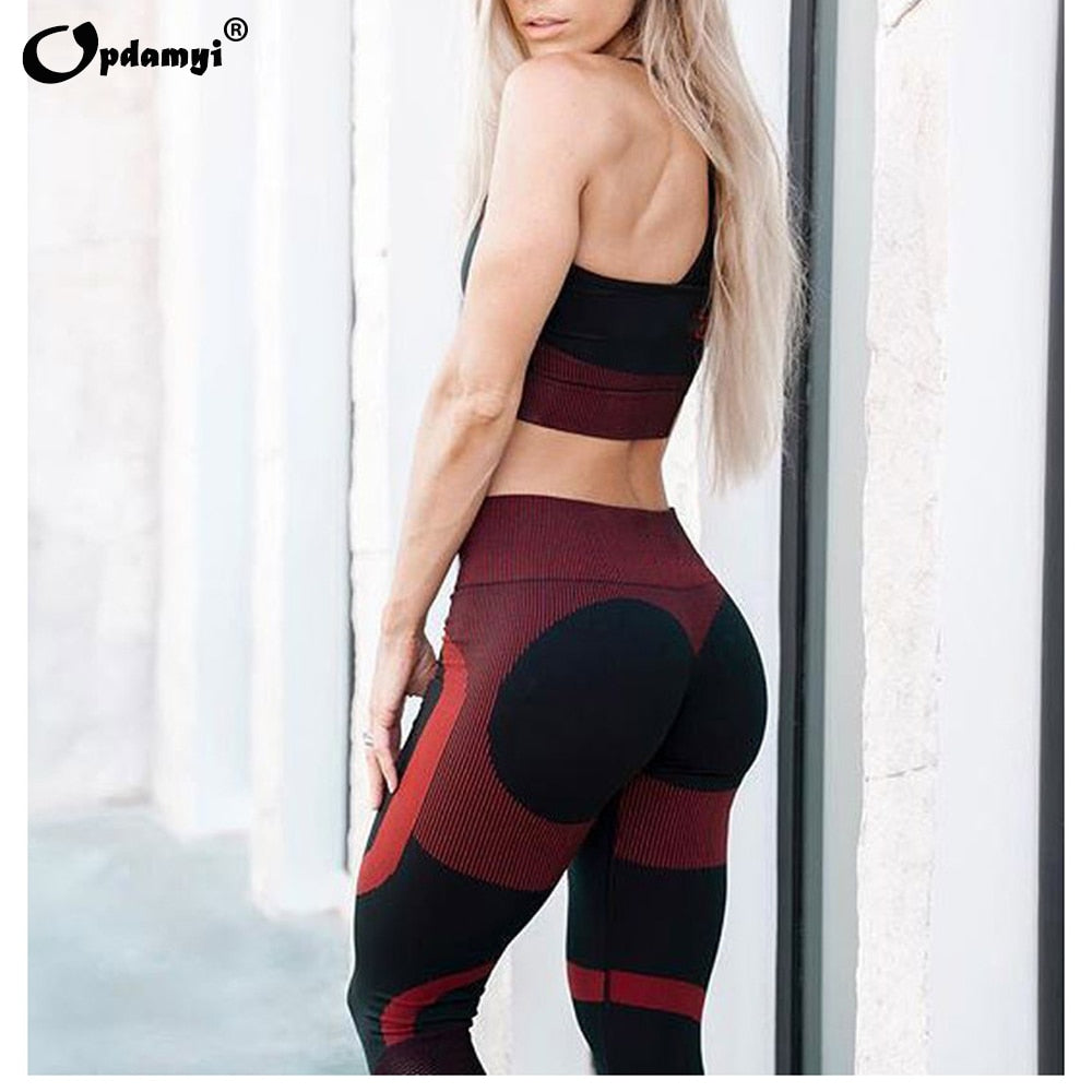 Women's Summer Seamless Yoga / Athletic Wear Set