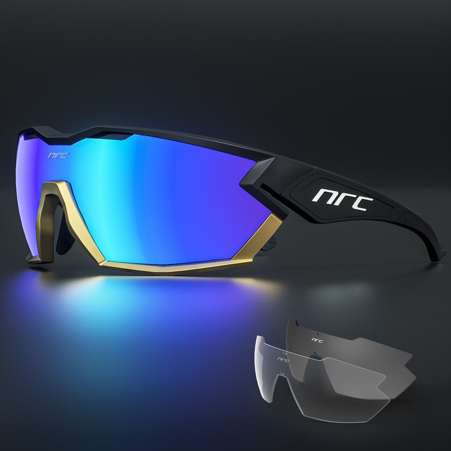 Trendy, NRC P-Ride Photochromic Cycling Sunglasses for Men & Women (Unisex)