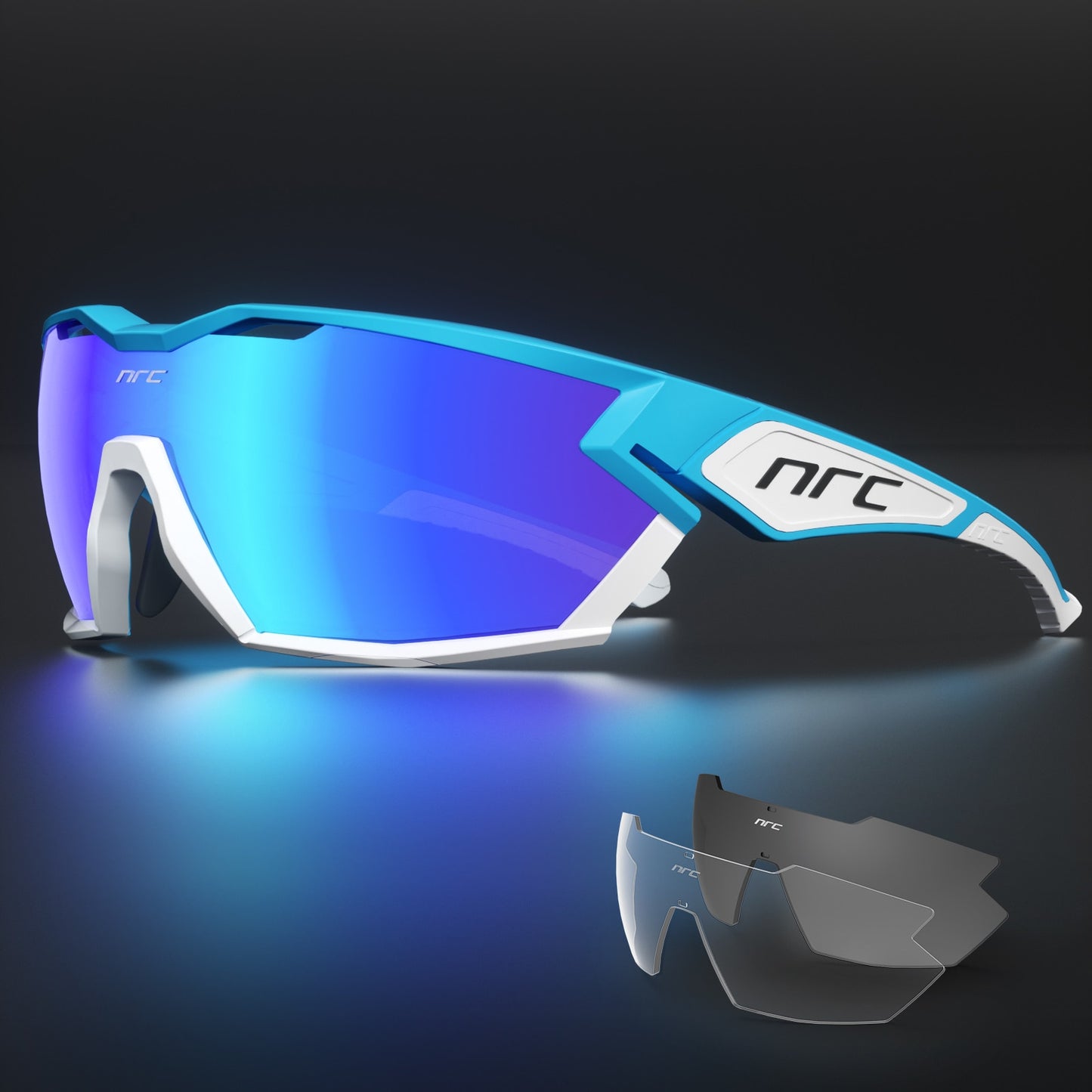 Trendy, NRC P-Ride Photochromic Cycling Sunglasses for Men & Women (Unisex)