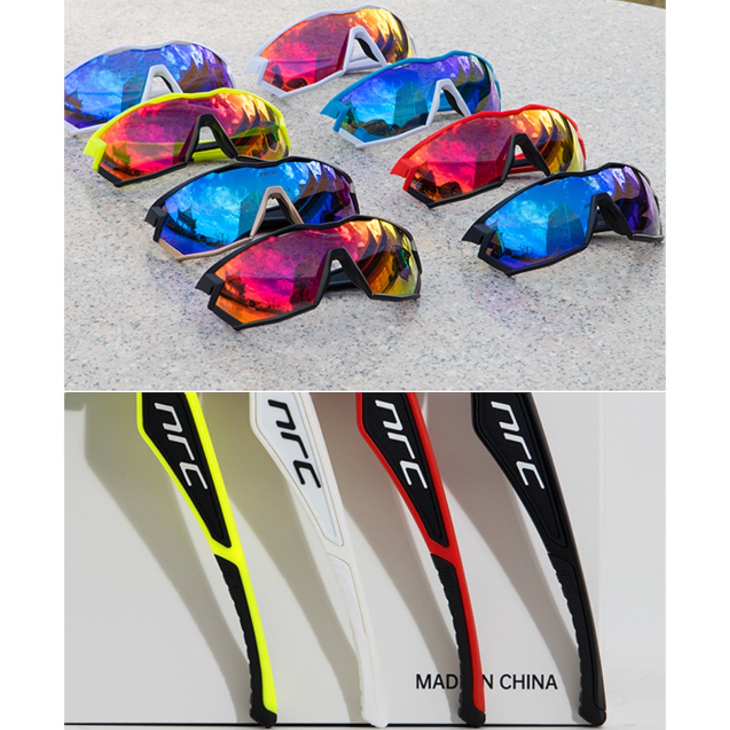 Trendy, NRC P-Ride Photochromic Cycling Sunglasses for Men & Women (Unisex)