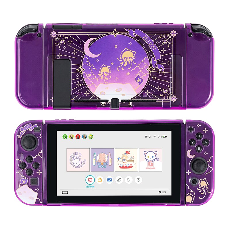 Nintendo Switch Case Jellyfish Violet