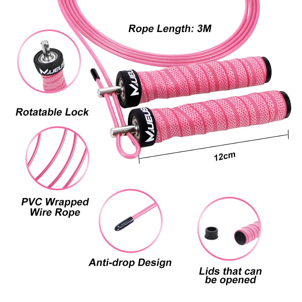 Professional Jump / Skipping Rope with Anti-Slip Handles