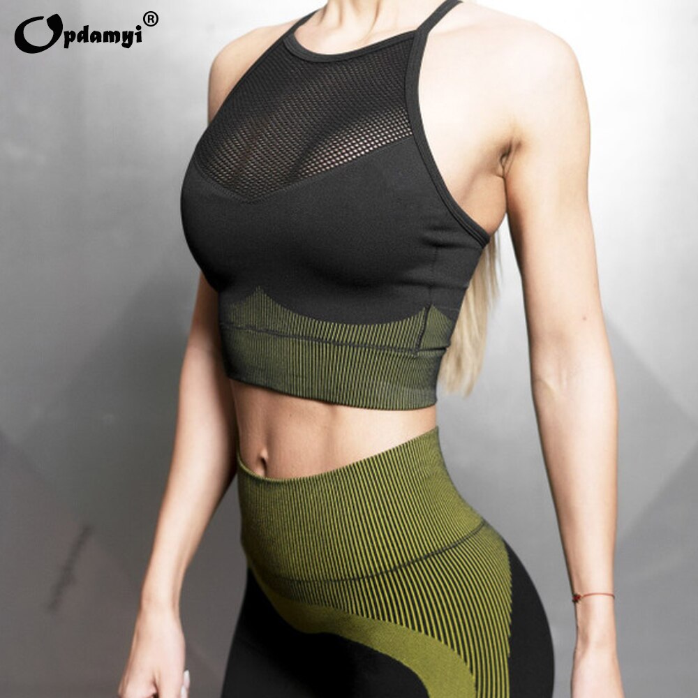 Women's Summer Seamless Yoga / Athletic Wear Set