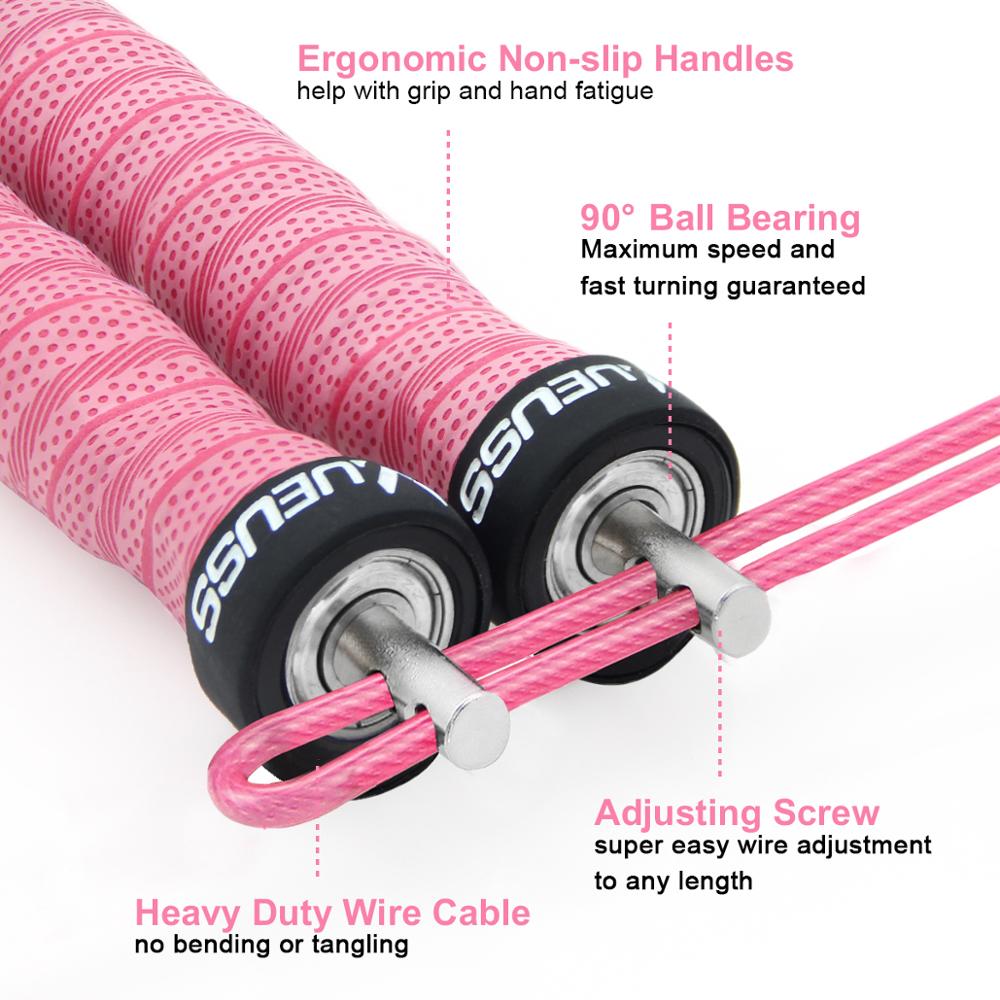 Professional Jump / Skipping Rope with Anti-Slip Handles