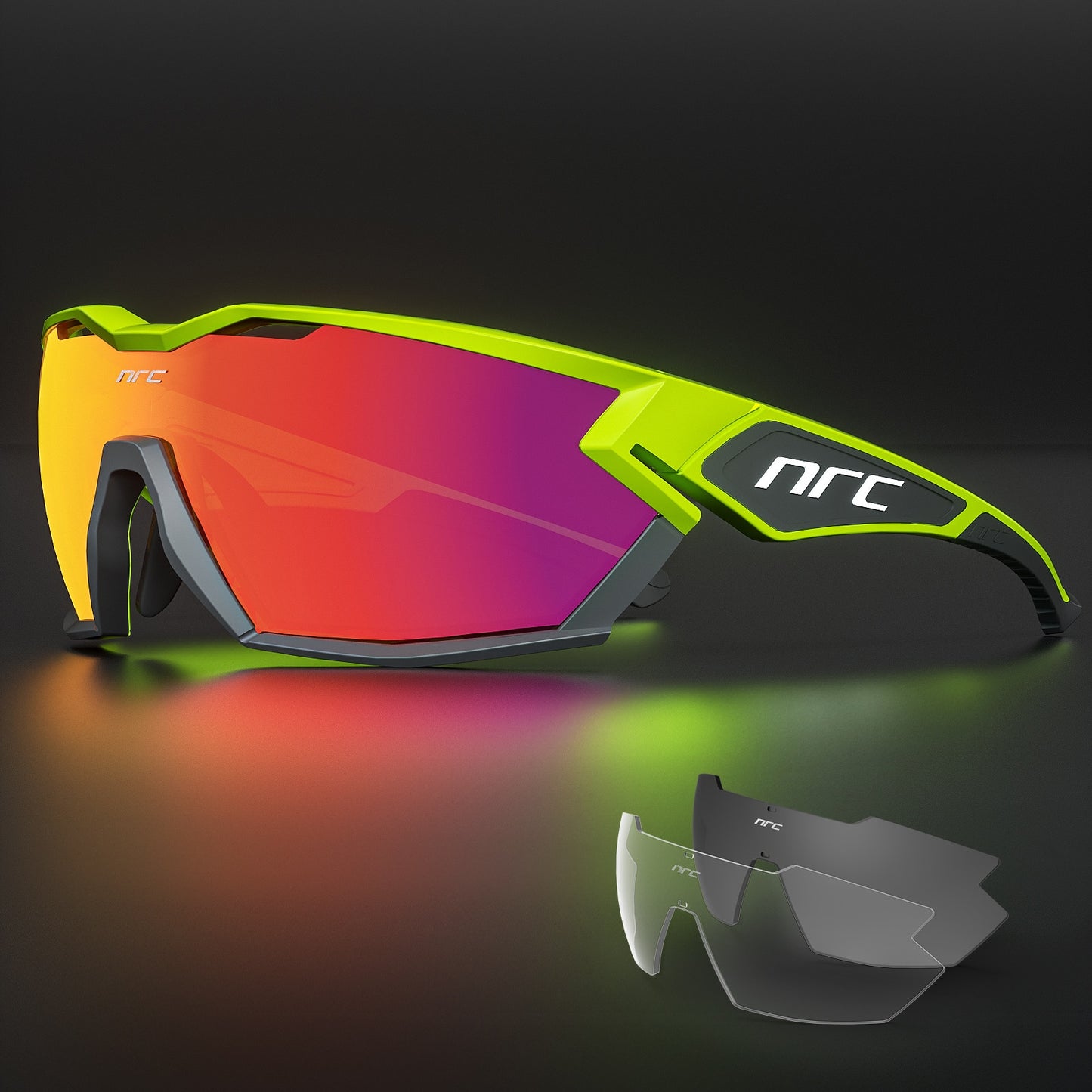 Trendy, NRC P-Ride Photochromic Cycling Sunglasses for Men & Women (Unisex)