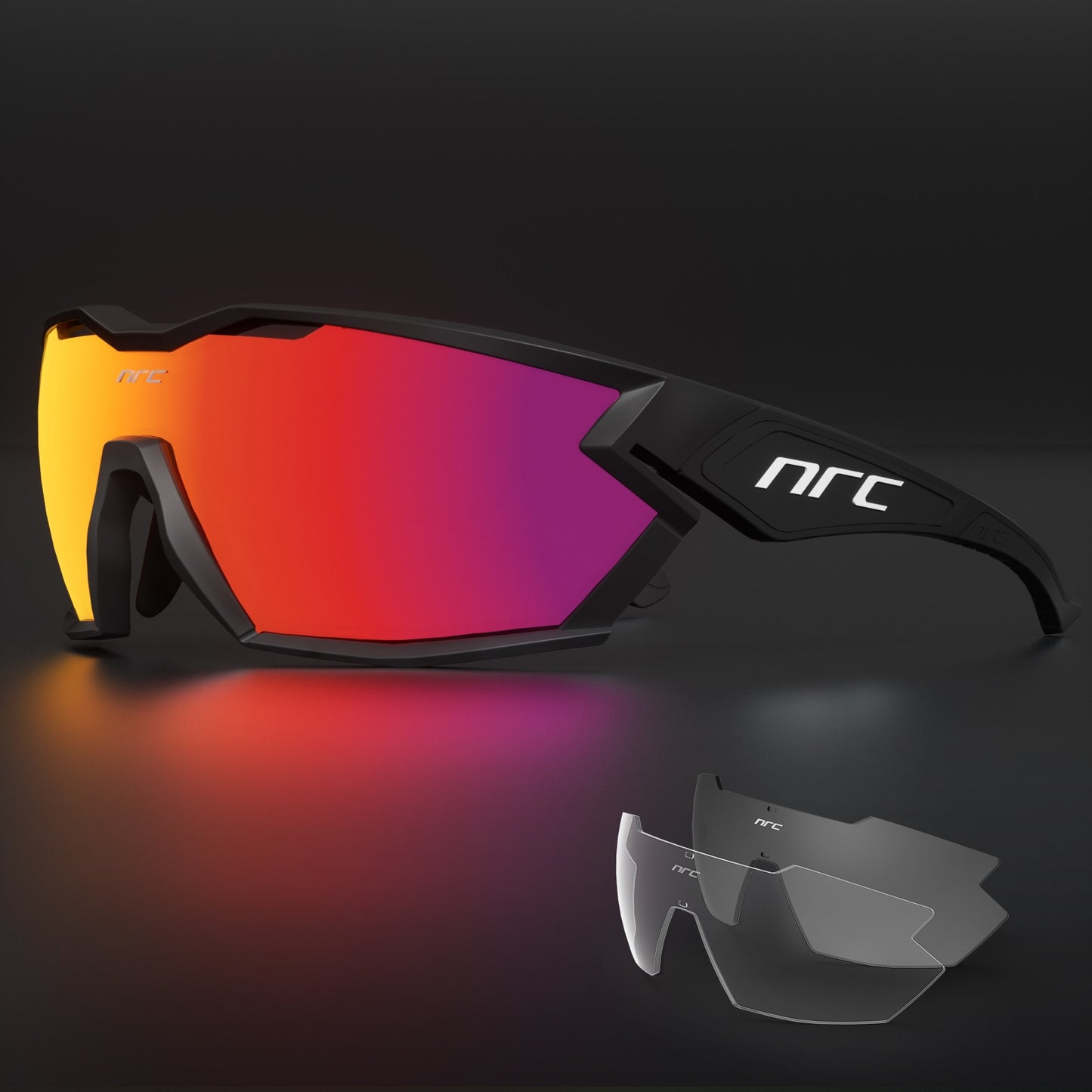 Trendy, NRC P-Ride Photochromic Cycling Sunglasses for Men & Women (Unisex)