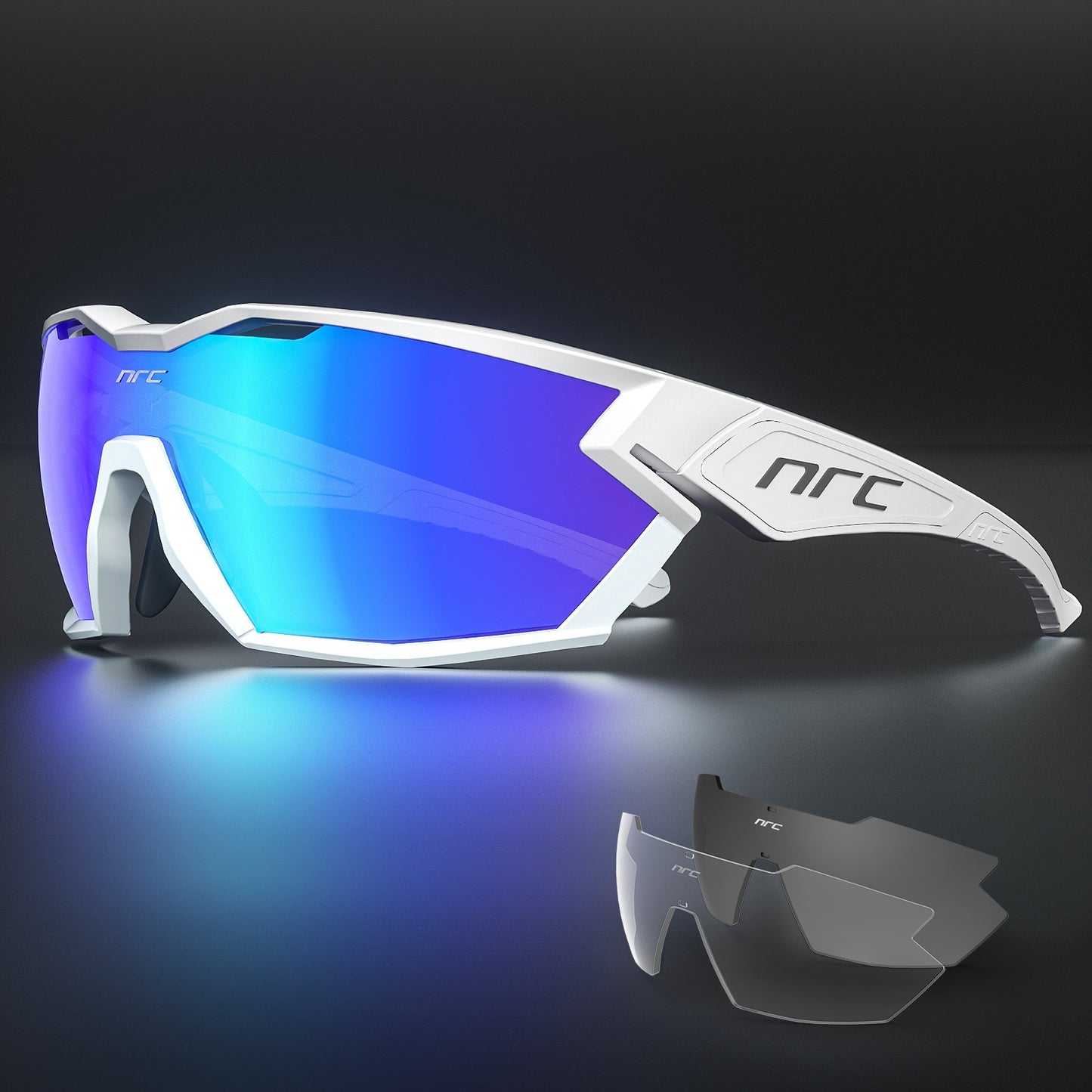 Trendy, NRC P-Ride Photochromic Cycling Sunglasses for Men & Women (Unisex)