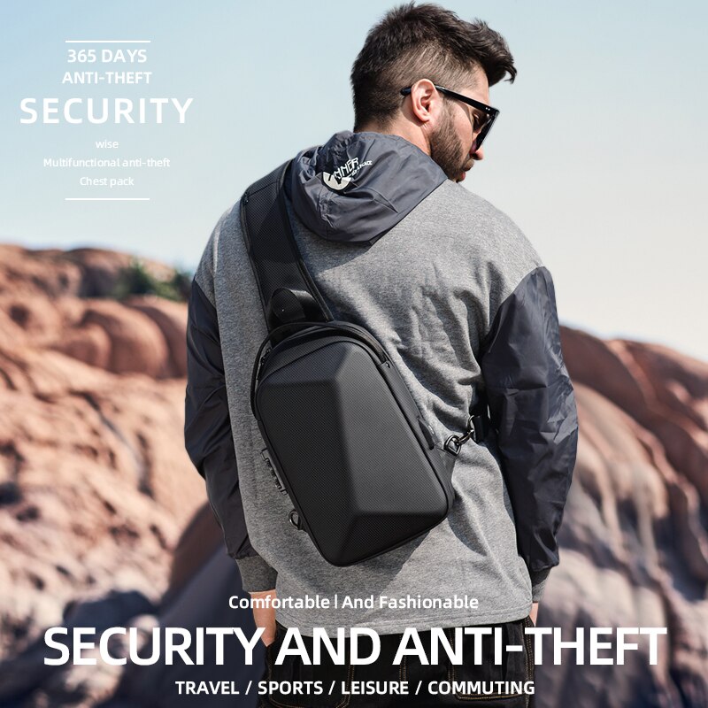 Rowe's New Design Crossbody Bag For Men