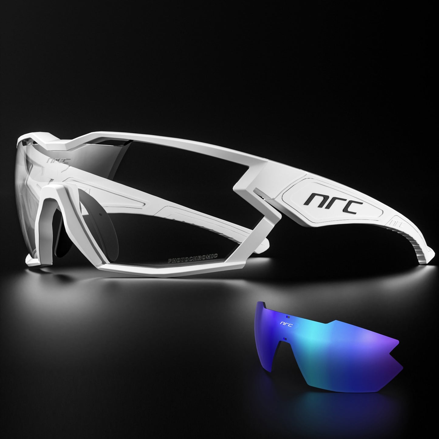 Trendy, NRC P-Ride Photochromic Cycling Sunglasses for Men & Women (Unisex)
