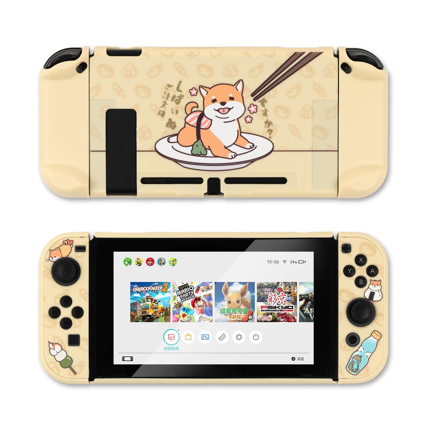 GeekShare Replacement / Cover Shell For Nintendo Switch - Alchemy Cat Cartoon Magic Potion