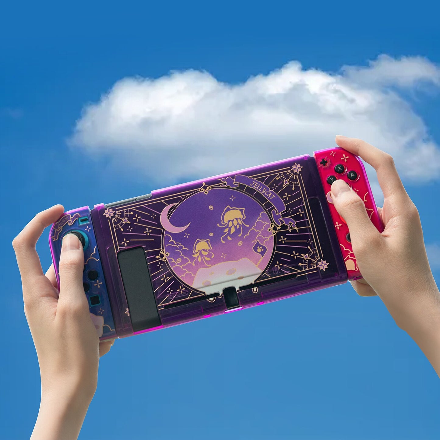 Nintendo Switch Case Jellyfish Violet