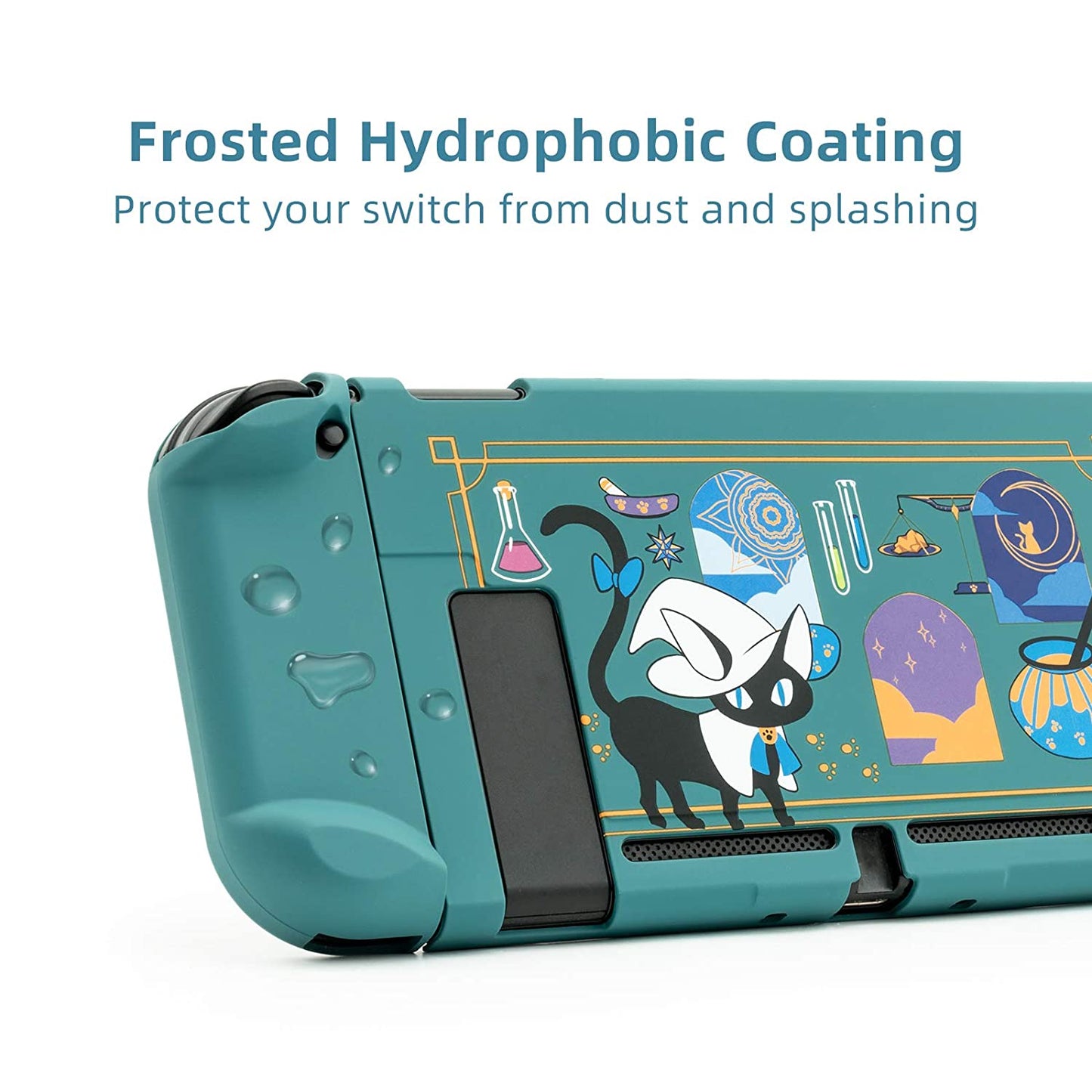 GeekShare Replacement / Cover Shell For Nintendo Switch - Alchemy Cat Cartoon Magic Potion