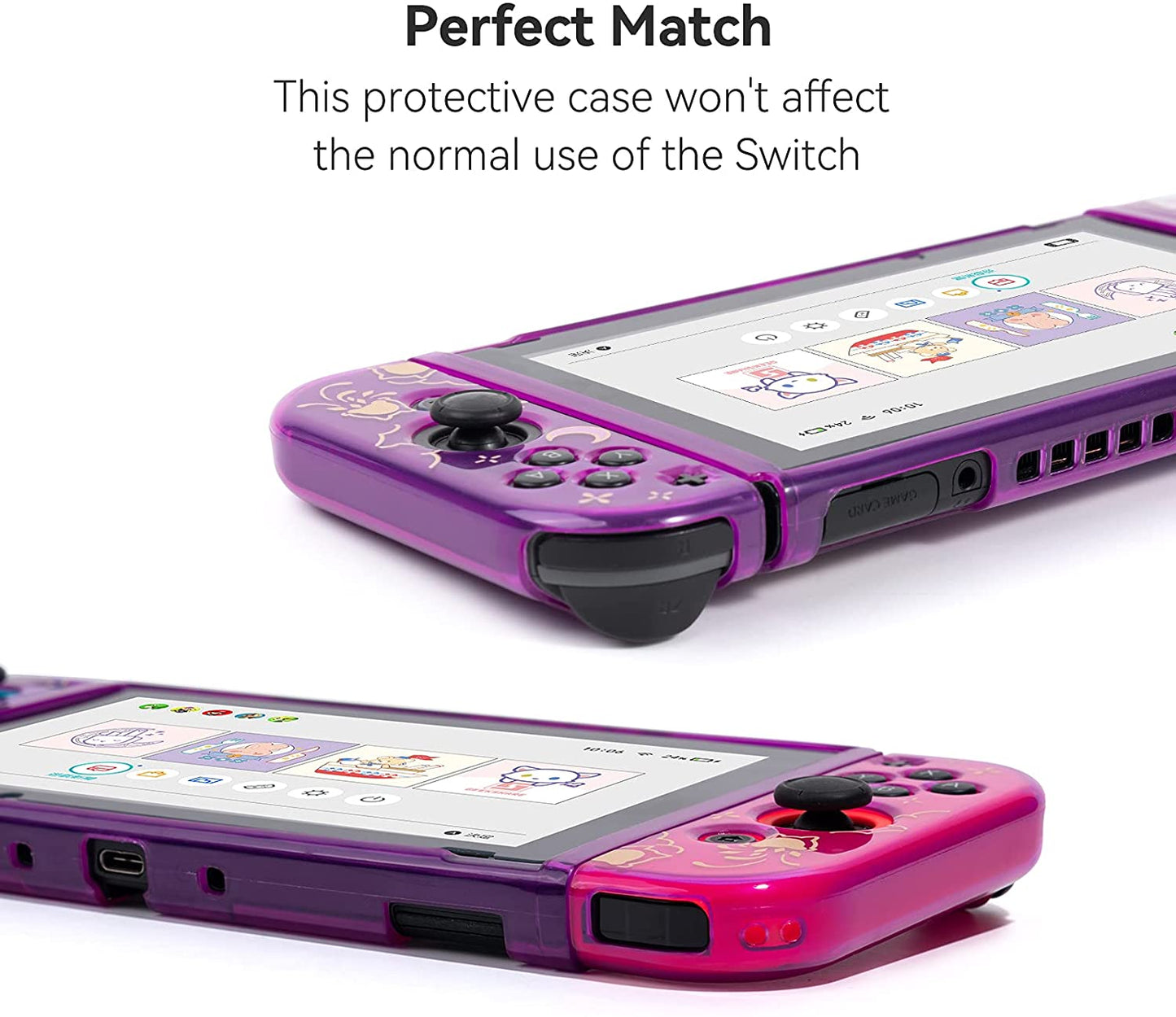 Nintendo Switch Case Jellyfish Violet