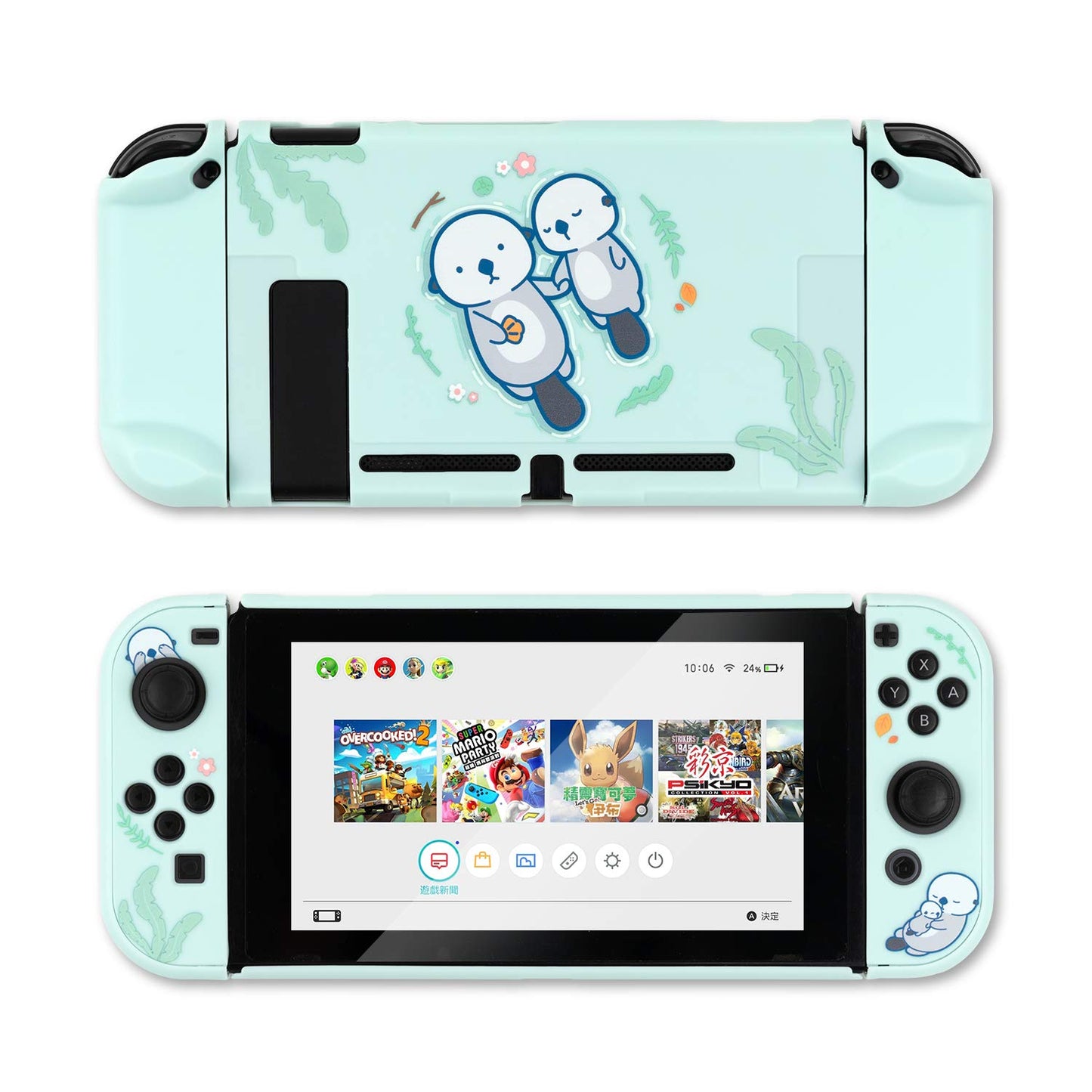 GeekShare Replacement / Cover Shell For Nintendo Switch - Alchemy Cat Cartoon Magic Potion