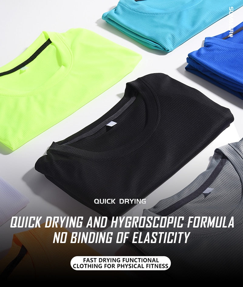Summer Men's Running T-Shirt